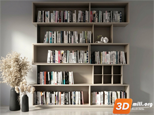 Bookcase Skp Files
